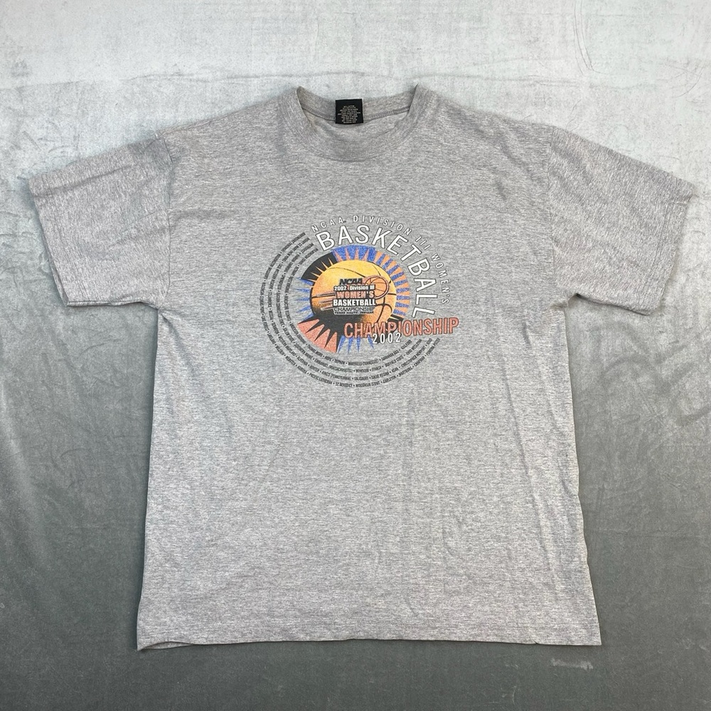 VTG 2002 NCAA Women’s‎ Basketball Championship T Shirt Grey Mens XL
